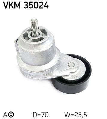 Rolo tensor da correia trapezoidal estriada SKF ref. VKM 35024